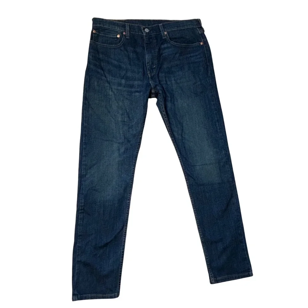 Levi's 512 Slim Taper Jeans Mens W36 L32 Dark Wash‎ Denim Modern Fit